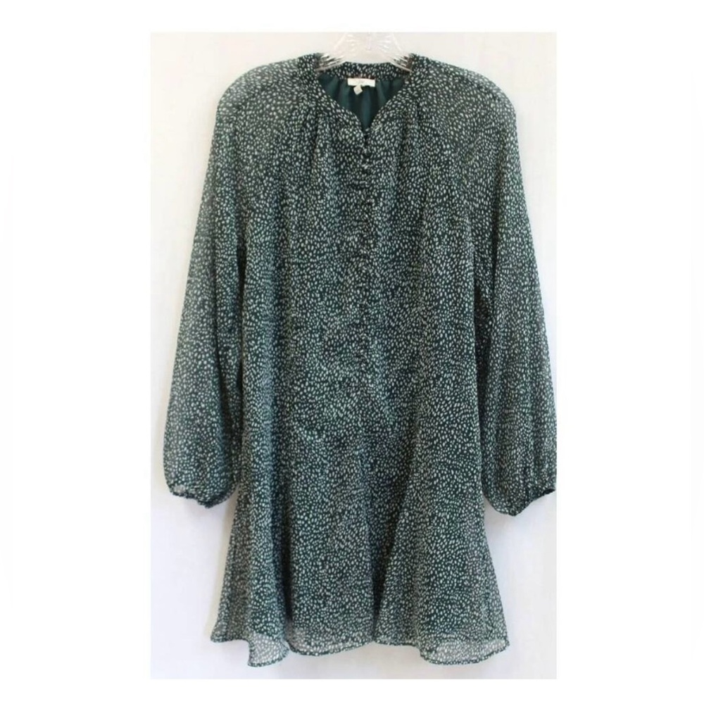 Joie Green & White Speck Dress NWTS - Picture 2 of 9